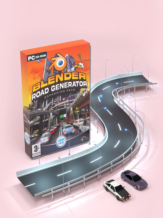 Blender Road Generator Pack